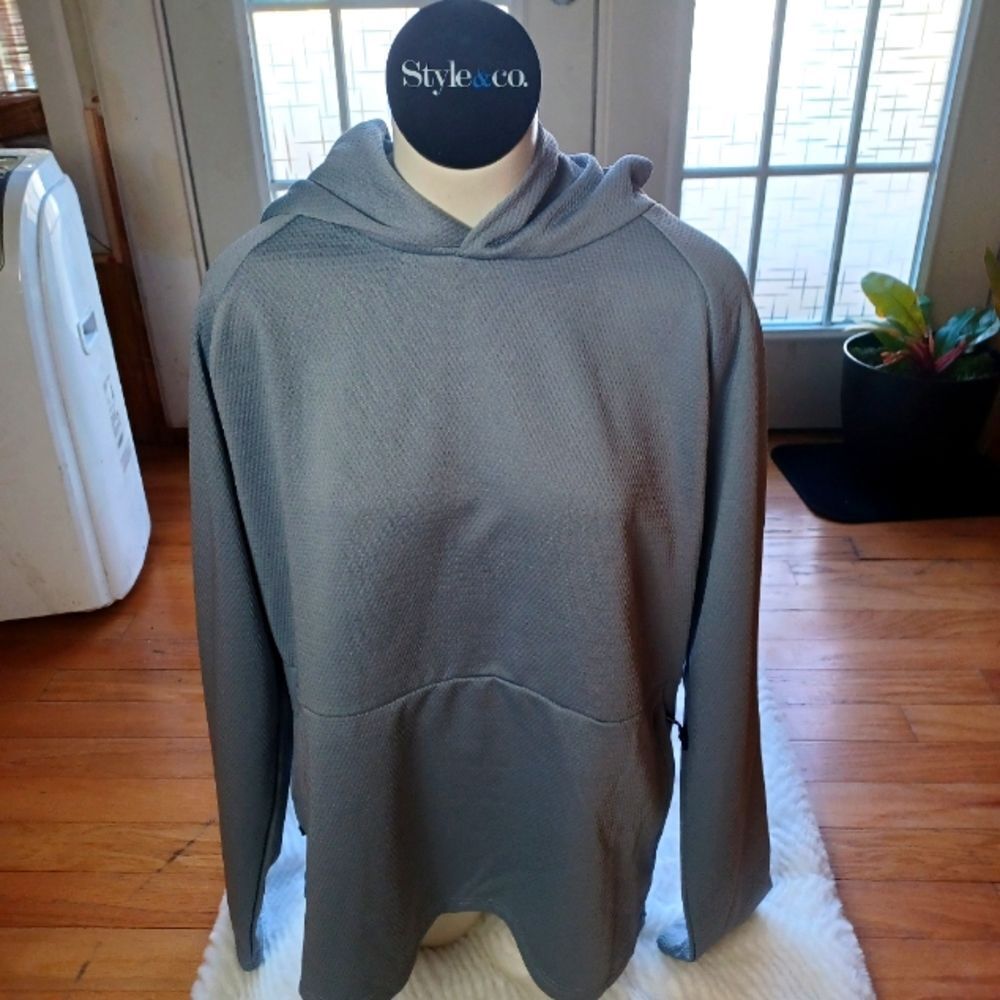 Stylus gray‎ Hoodie Woman XL Hoodie Active Wear